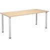 Mehrzwecktisch DUO-U gerade Platte Tiefe 800 mm Breite 1800 mm Birke Birke. TAKKT Industrial & Packaging