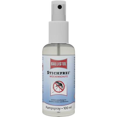 Ballistol Stichfrei 26805 Abwehrstoff Insektenschutz-Spray   Transparent 100 ml