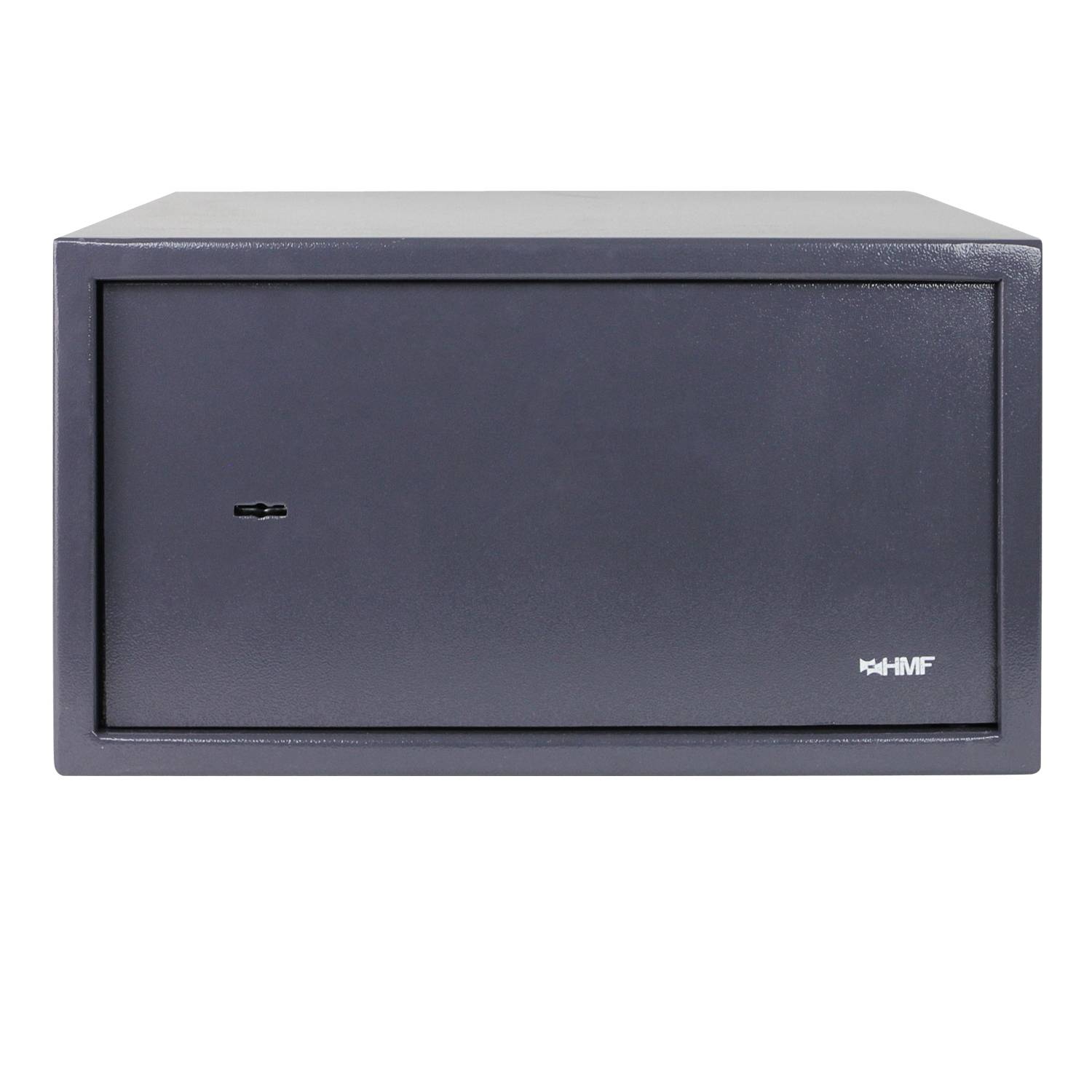 HMF 49204-11 Safe Tresor mit Schlüssel, Möbeltresor passend für Laptop und Ordner | 45 x 25 x 36,5 cm | Anthrazit-2