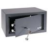 HMF 49217-11 Safe Tresor mit Schlüssel, Möbeltresor | 31 x 17 x 25 cm | Anthrazit