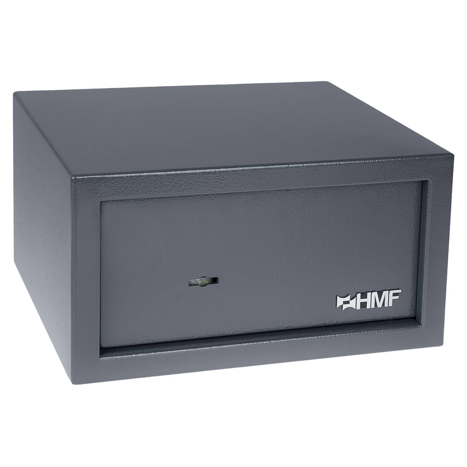 HMF 49217-11 Safe Tresor mit Schlüssel, Möbeltresor | 31 x 17 x 25 cm | Anthrazit-1