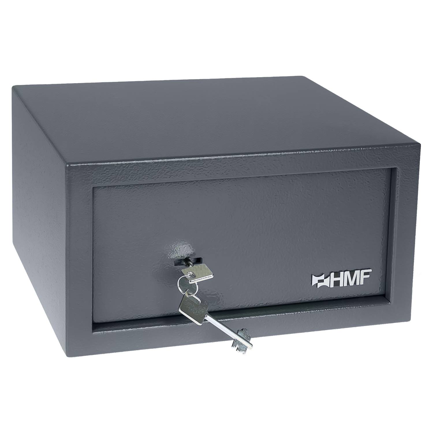 HMF 49217-11 Safe Tresor mit Schlüssel, Möbeltresor | 31 x 17 x 25 cm | Anthrazit-4