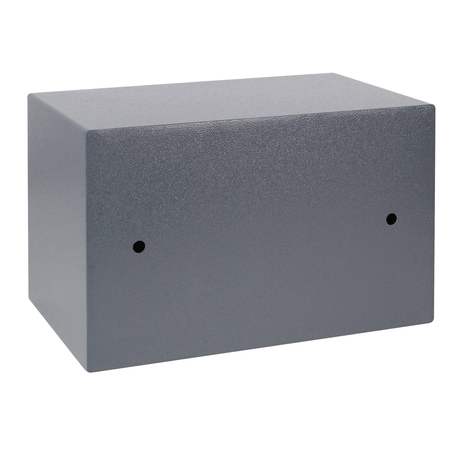 HMF 49200-11 Safe Tresor mit Schlüssel, Möbeltresor | 31 x 20 x 20 cm | Anthrazit-3