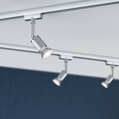 URail Set Pure II Chrom matt ohne Leuchtmittel, max. 10W GU10