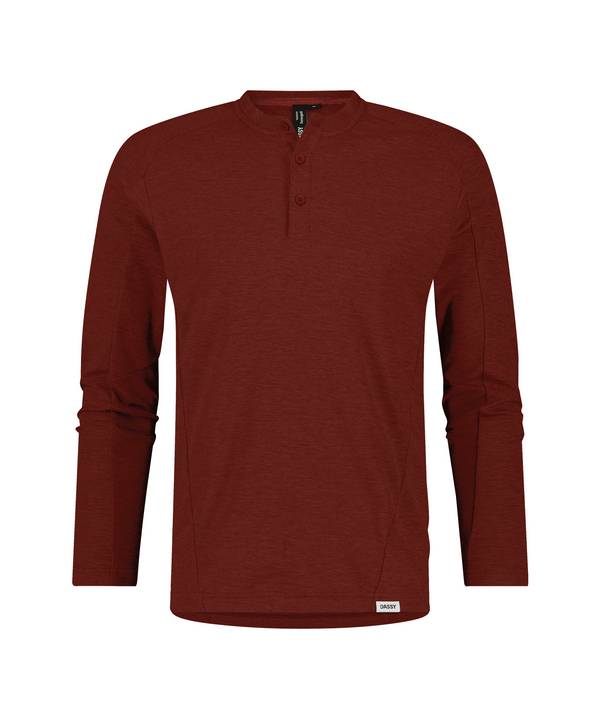 DASSY® Serengeti Henley Gebranntes Ziegelrot Gr. XL