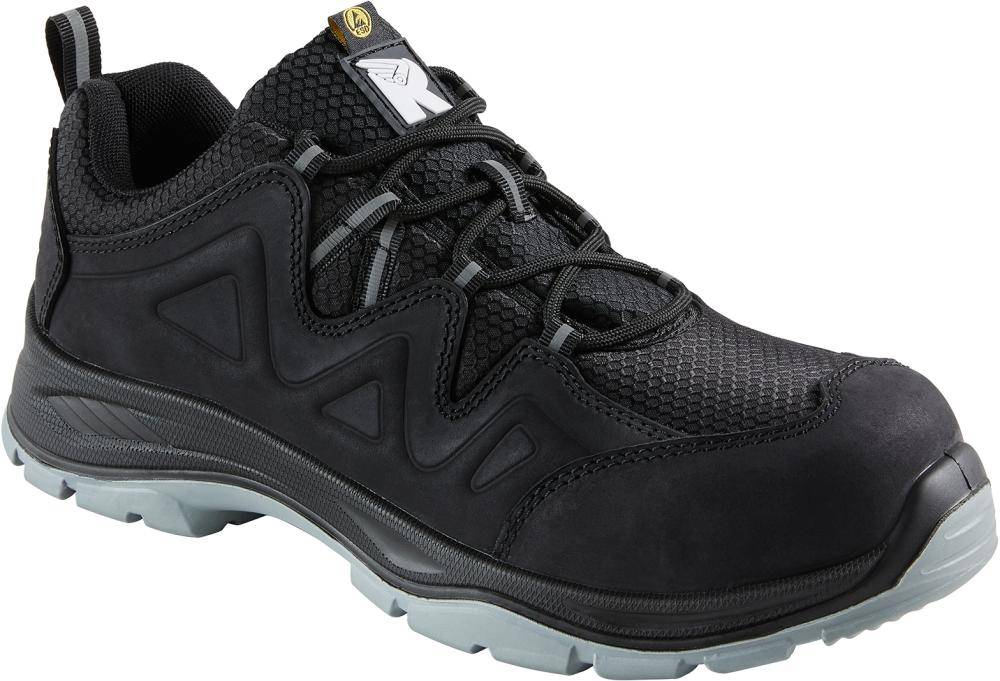 RUNNEX Sicherheitshalbschuh SmartStar 5302 S3S ESD FO schwarz/grau Gr. 43