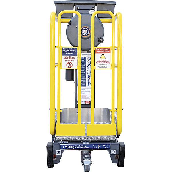 Personenlift FlexxLift manueller Hub Arbeitshöhe 35 m. MUNK GmbH 78751149-2
