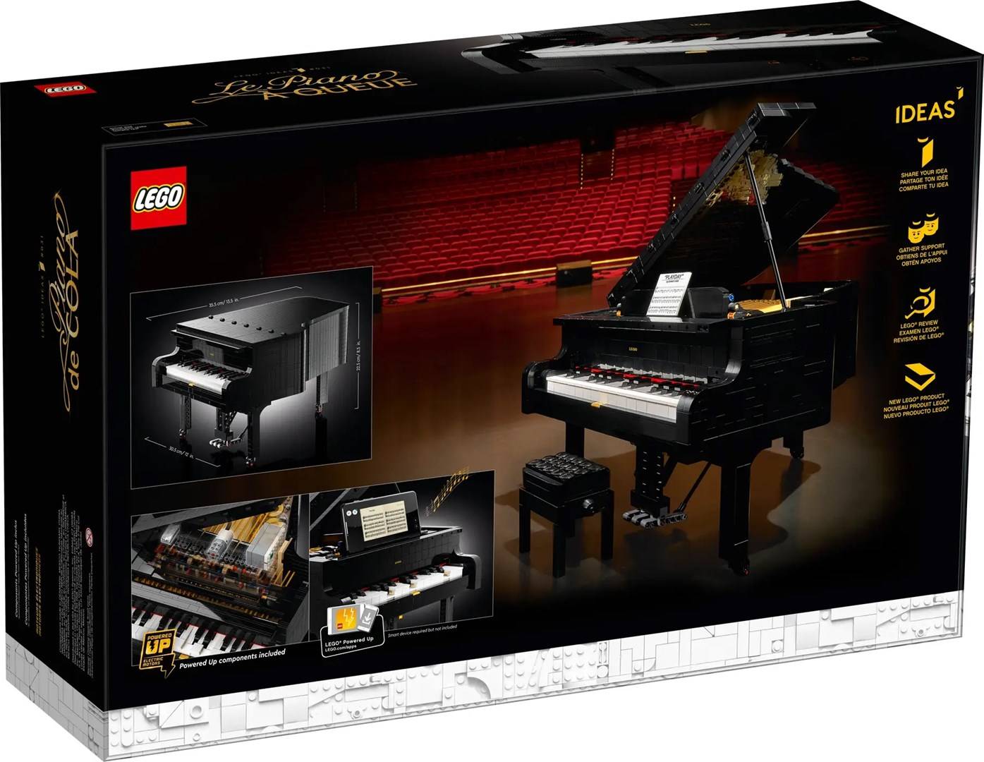 Lego ® Ideas 21323 Konzertflügel 21323-2