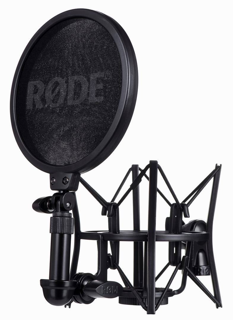 RODE - RØDE SM6, Mikrofon-Stoßhalterung, Rode, K2, NTK, NT2000, NT2-A, NT1000, NT1, NT1-A, Schwarz, 133 mm, 210 mm