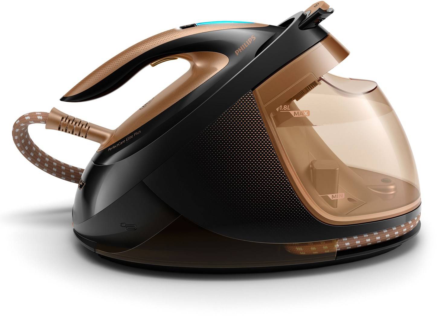 PerfectCare Elite GC9682 Steam Iron 2700W Black Brown-1