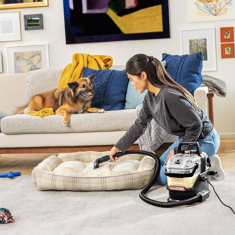 BISSELL SpotClean HydroSteam Pro Waschsauger SchwarzEinsatzgebiet: Treppen Teppichböden Polstermöbel Auto-4