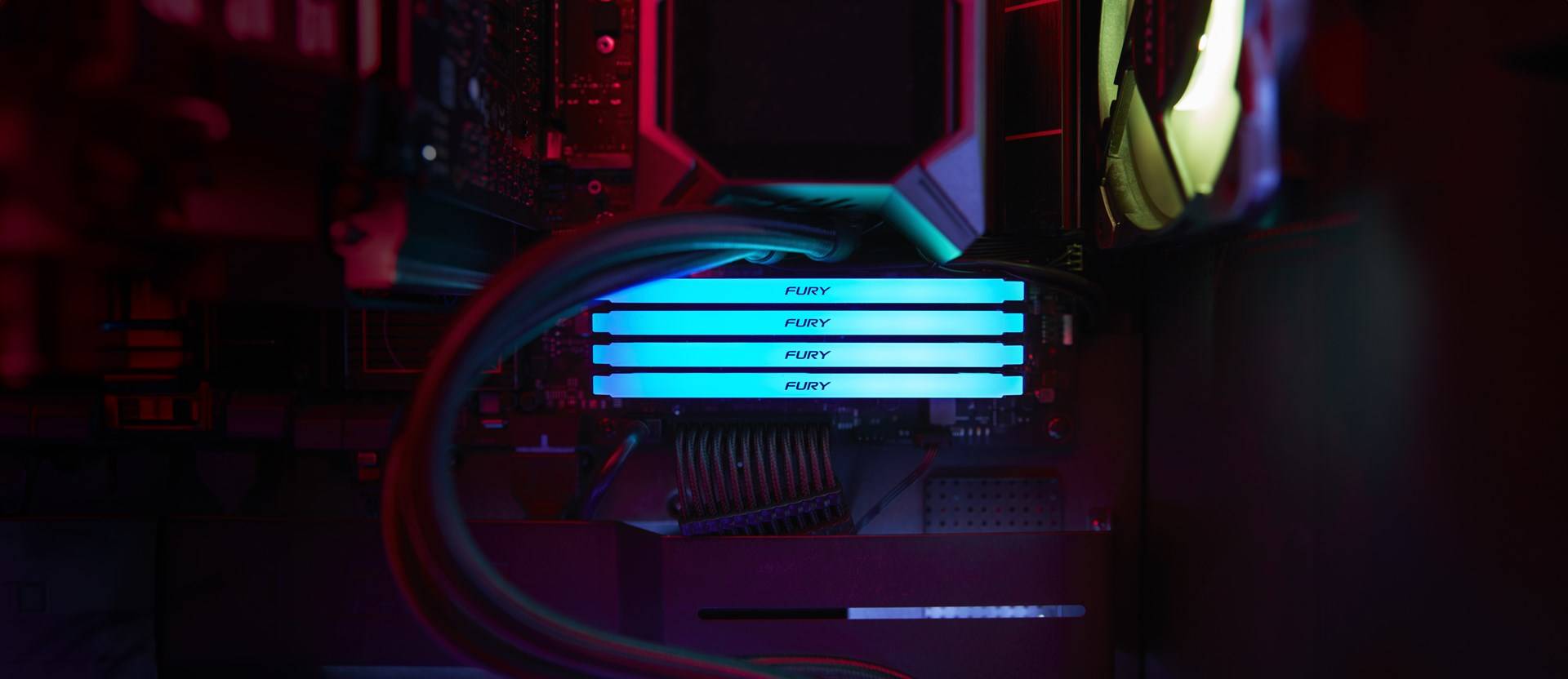 Kingston FURY Beast RGB - DDR4 - Kit - 16 GB: 2 x 8 GB-4