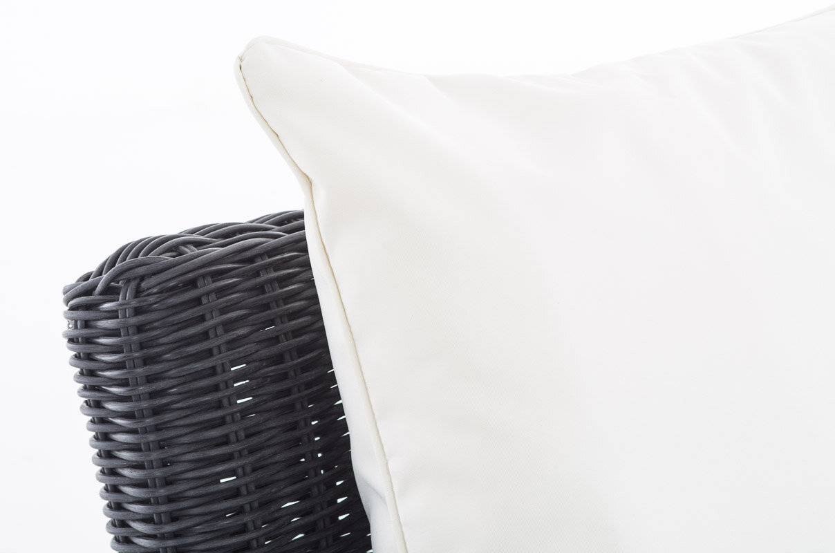Sofa 3er Fisolo Cremeweiss 5mm schwarz-2