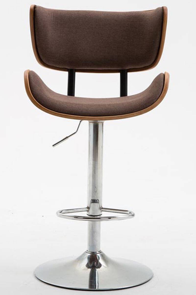Barhocker La Paz Stoff Walnuss walnuss/braun-1