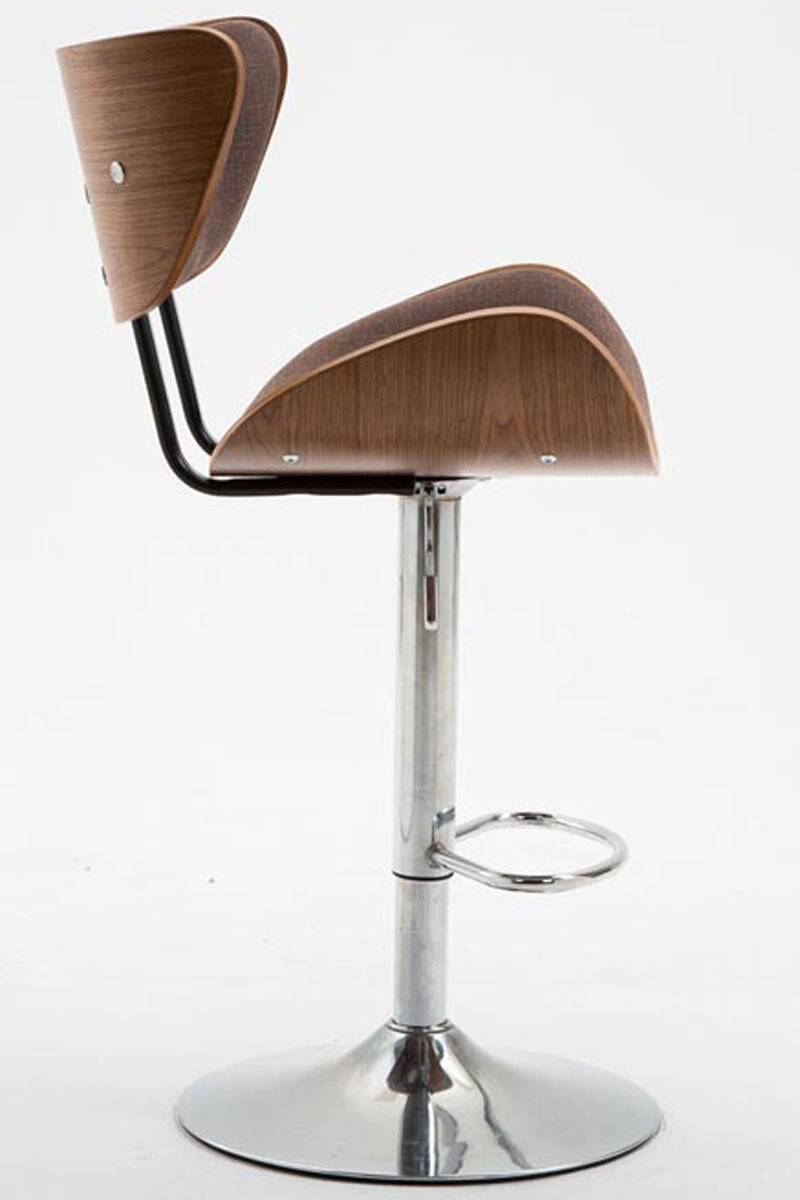 Barhocker La Paz Stoff Walnuss walnuss/braun-2