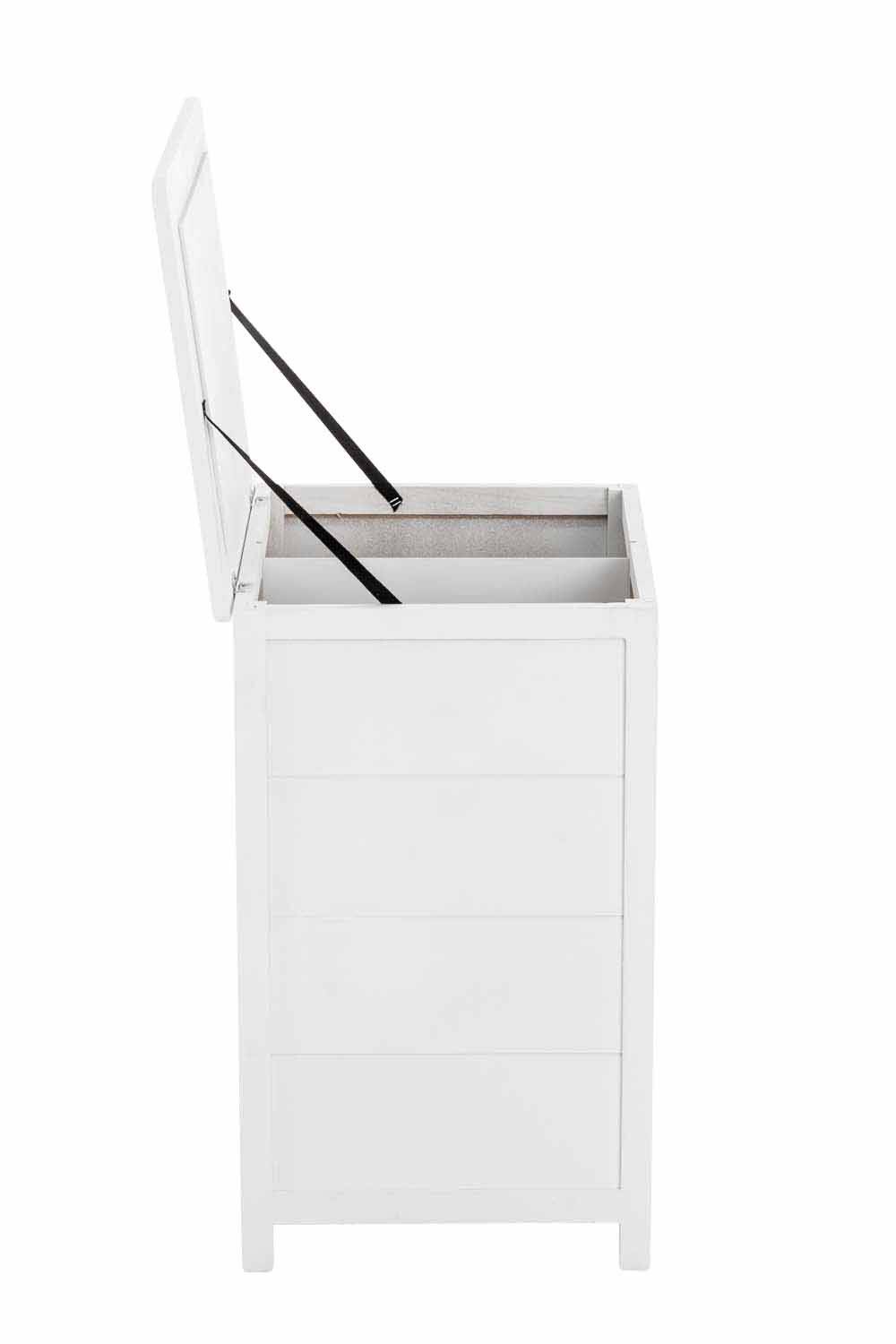 Wäschebehälter Lino weiß-3