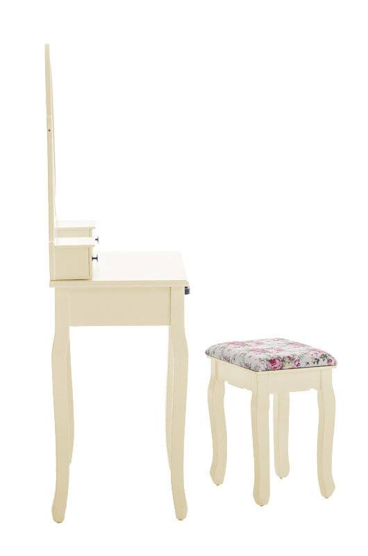 Schminktisch Neila 75*40*136cm creme-2