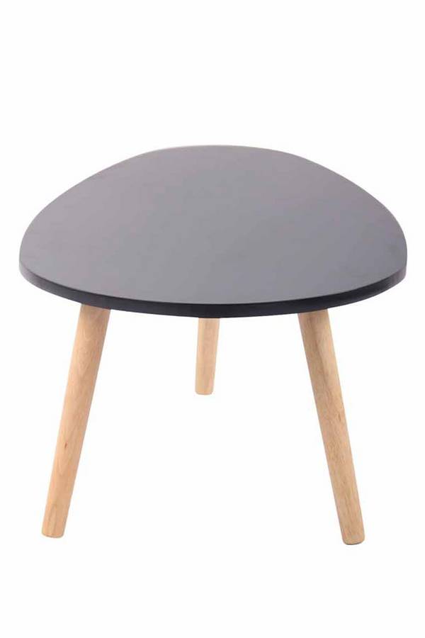 Tisch Herning Klein Natura schwarz