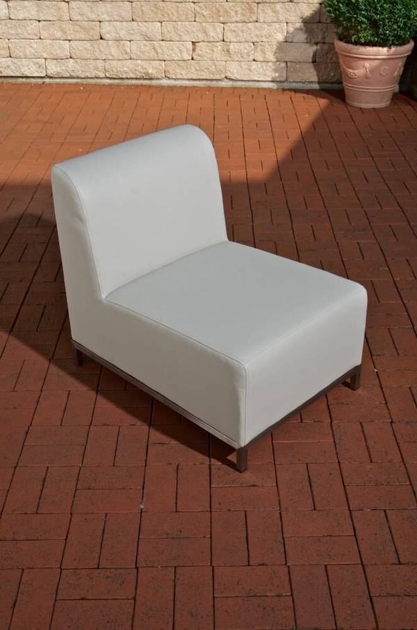 Metis Modul Mittel-Sofa hellgrau