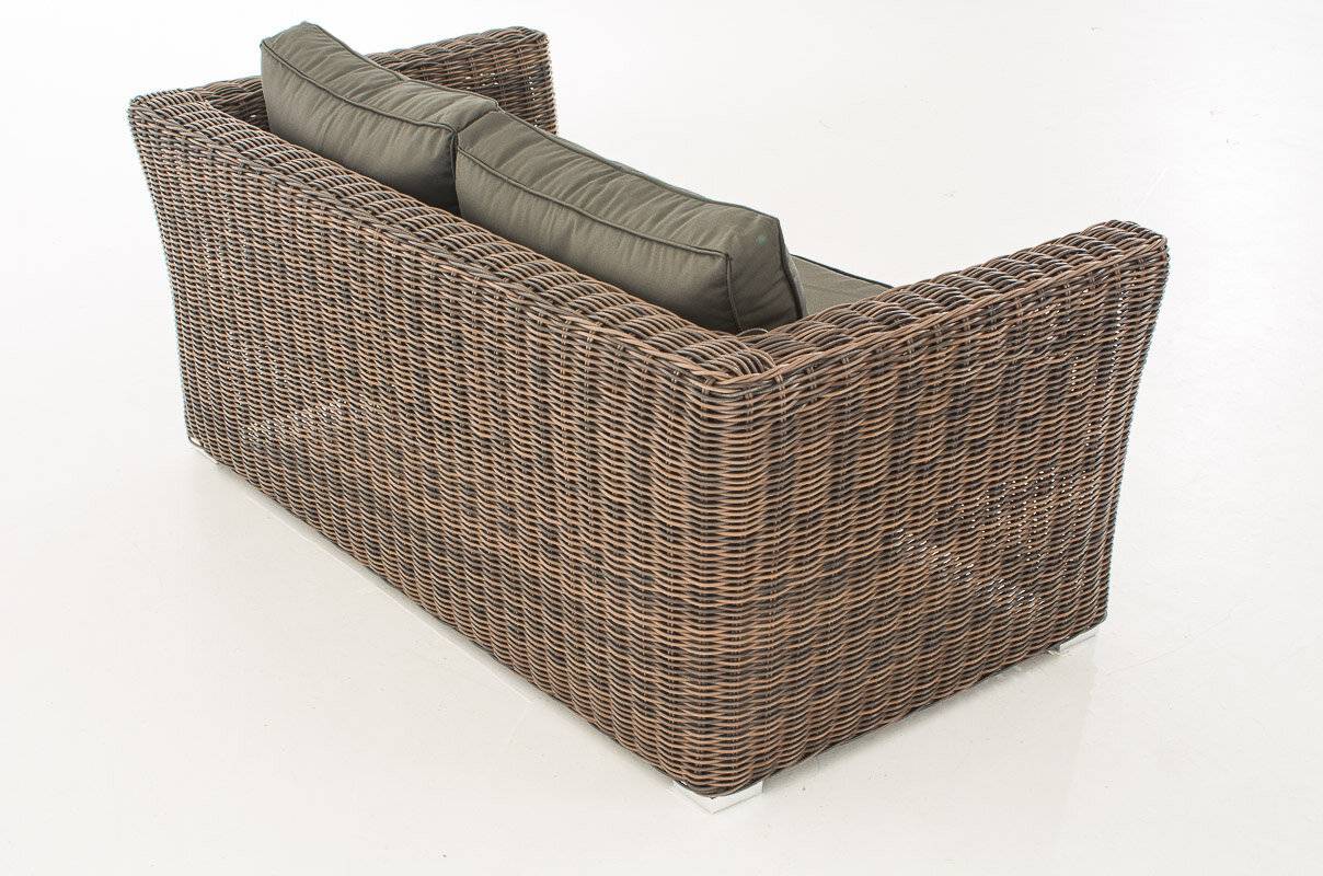 2er Sofa Mandal Anthrazit braun-meliert-3