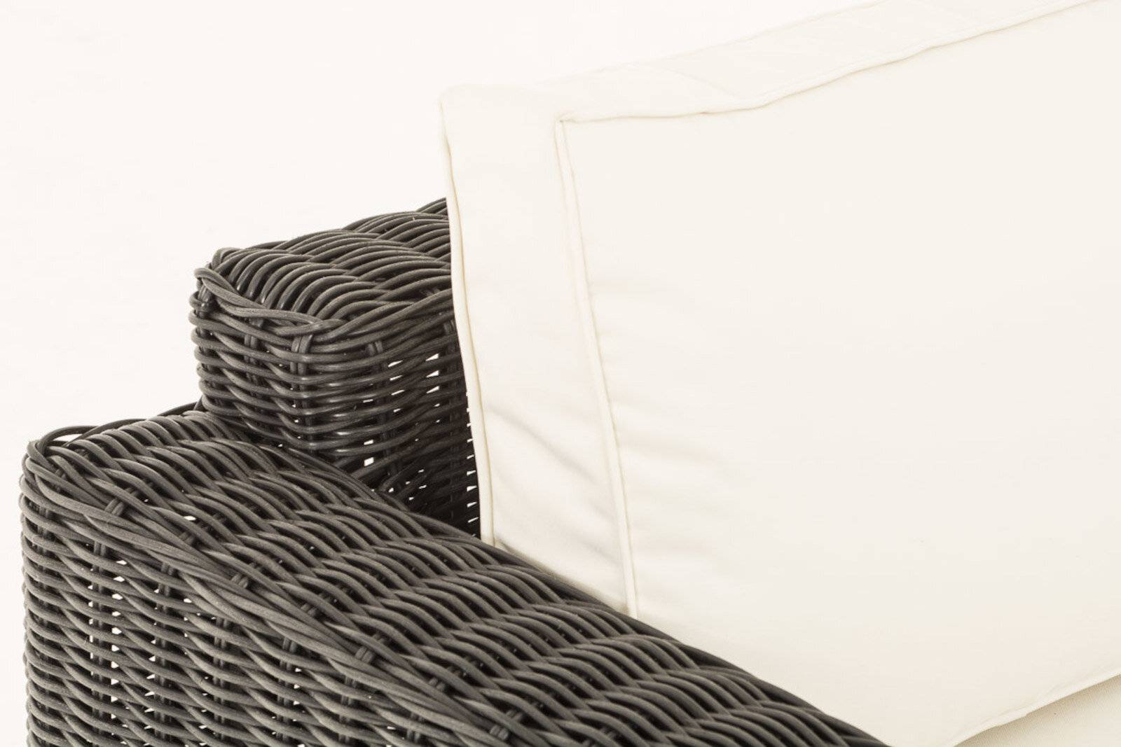 3er-Sofa Bilbao / Madeira Cremeweiss schwarz-1