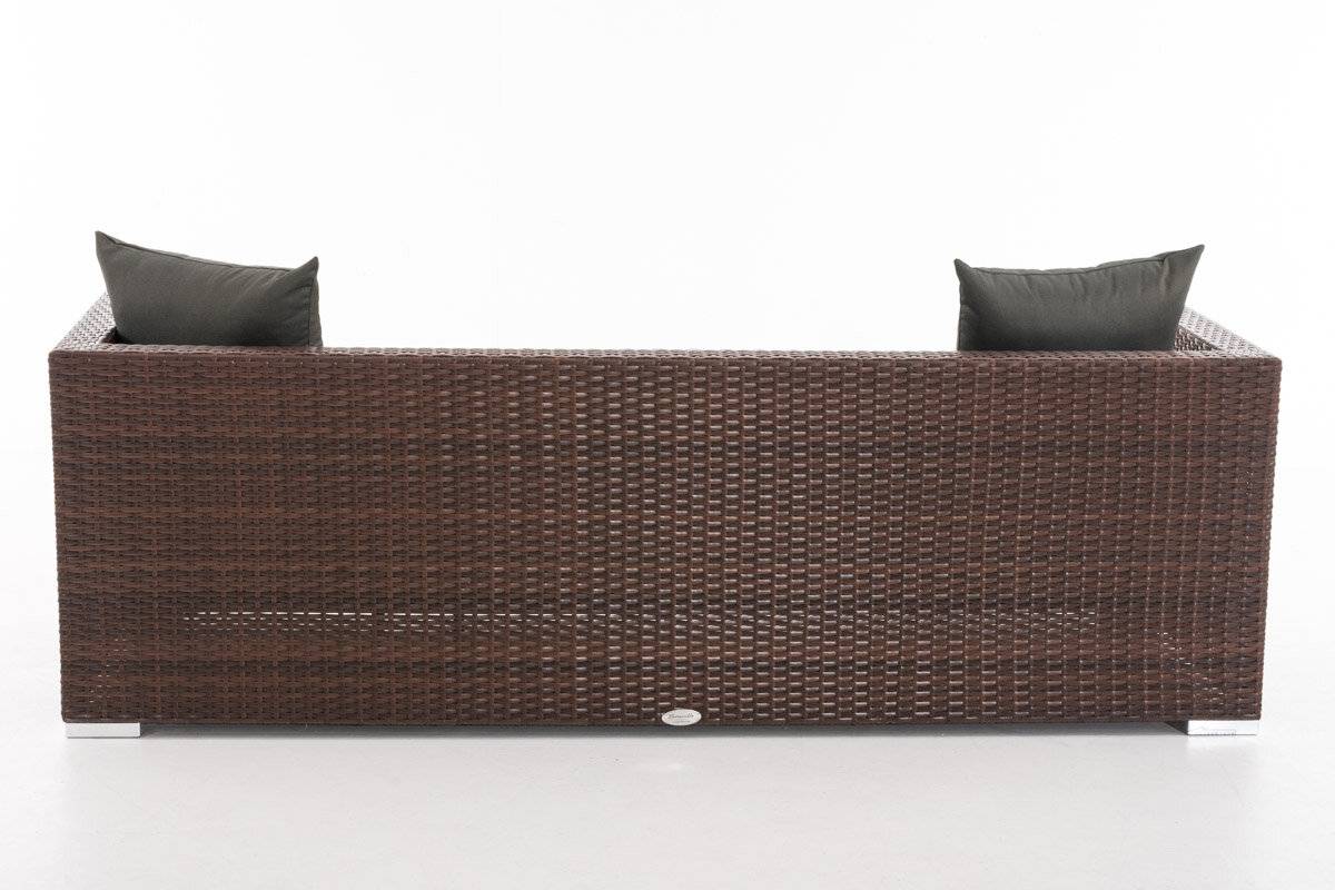 Lounge-Sofa Solano Anthrazit braun-meliert-3