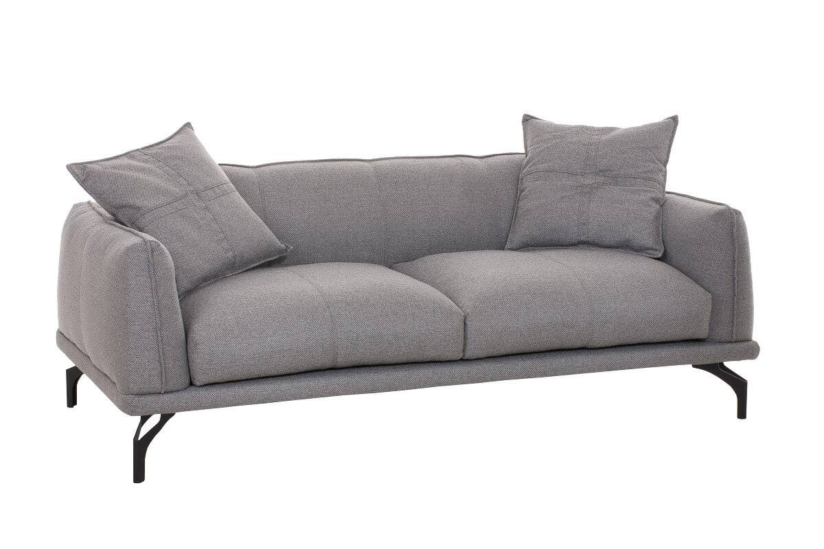 3-er Sofa Lucien grau