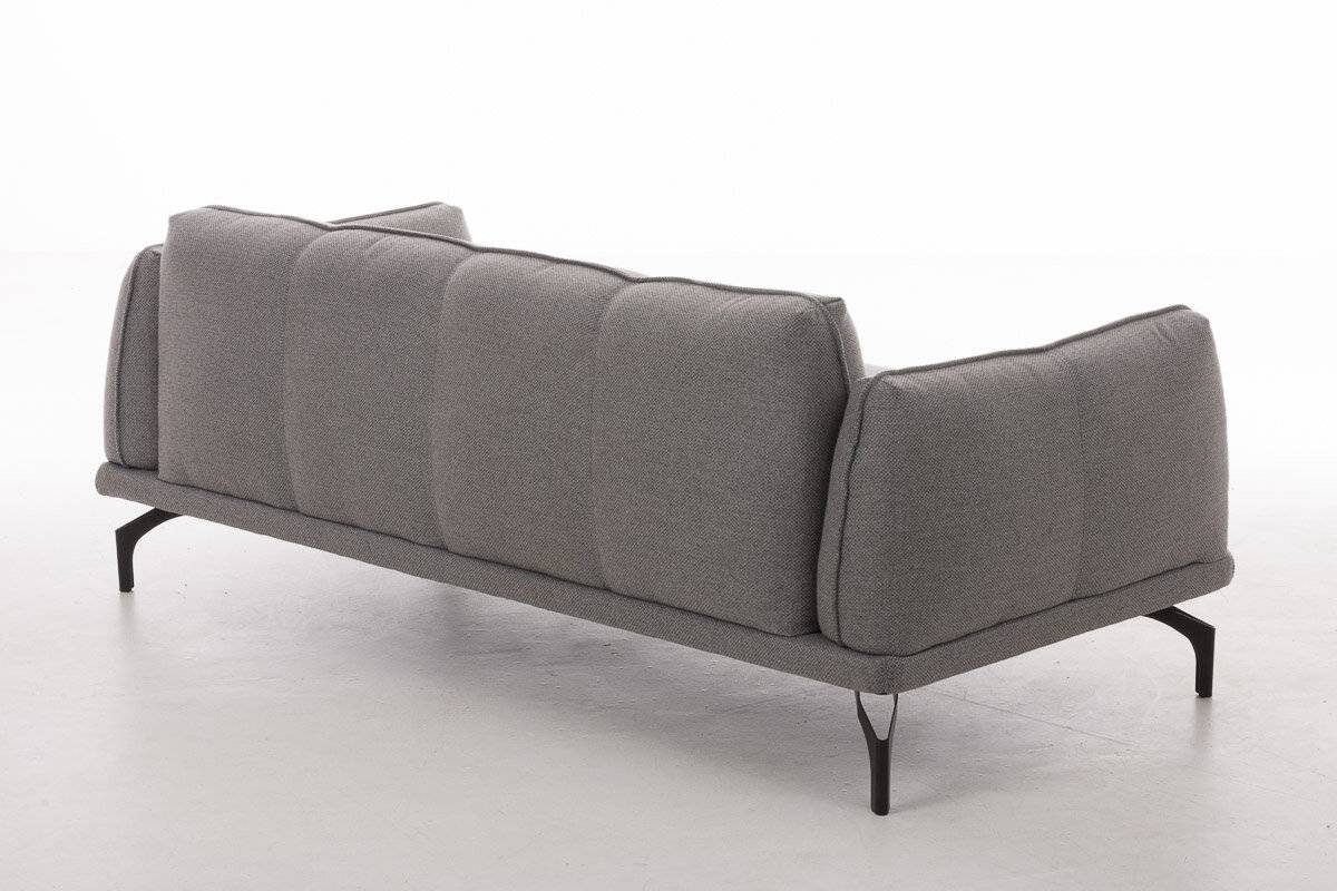 3-er Sofa Lucien grau-3
