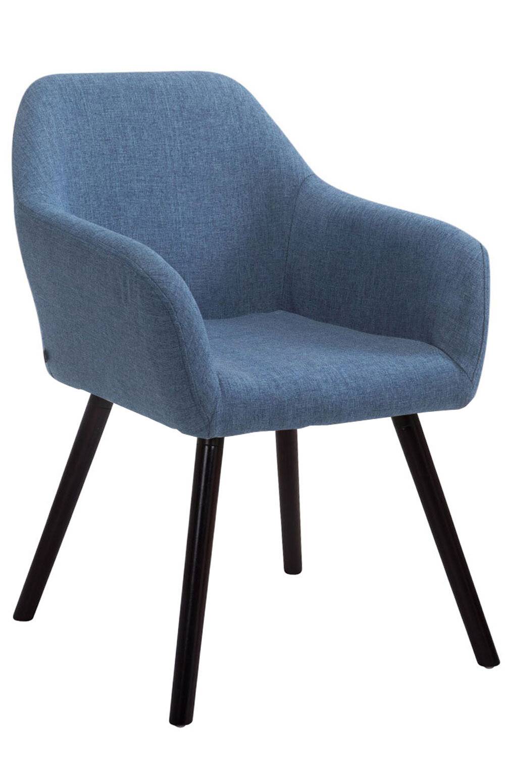 Besucherstuhl Achat V2 Stoff Coffee blau-0