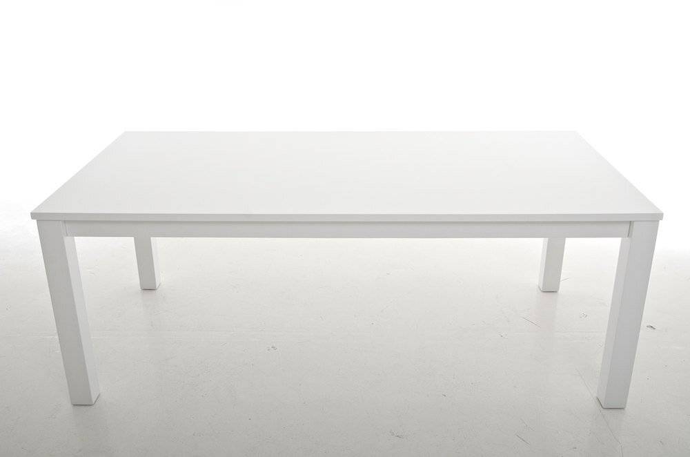 Esszimmertisch Yanis 140-200x90 weiß glanz-5