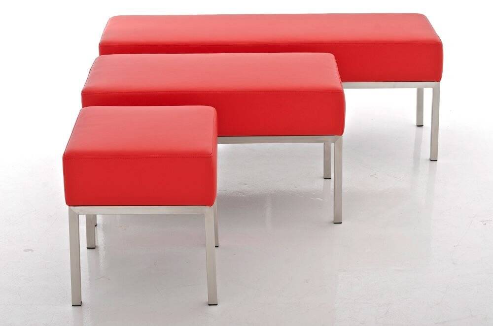 2er Sitzbank Lamega 40x80 rot-3