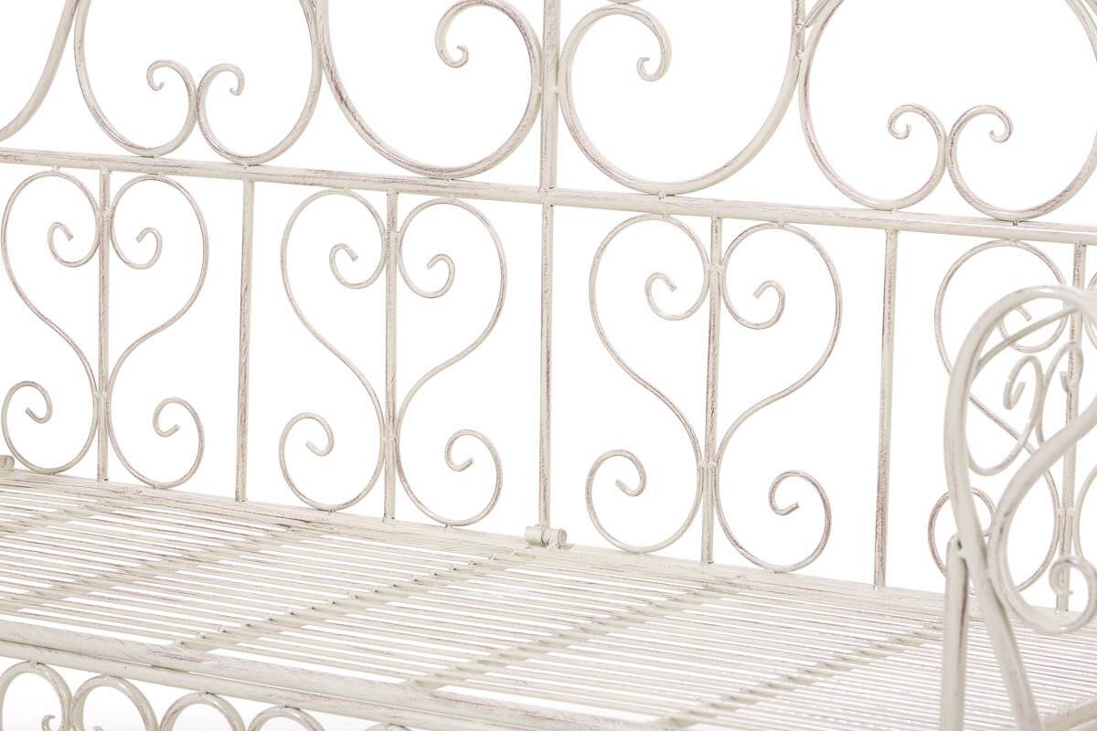 Gartenbank Minna antik-creme-4