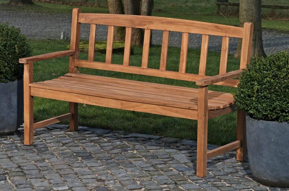 Teakbank Aucland 120 cm teak-0