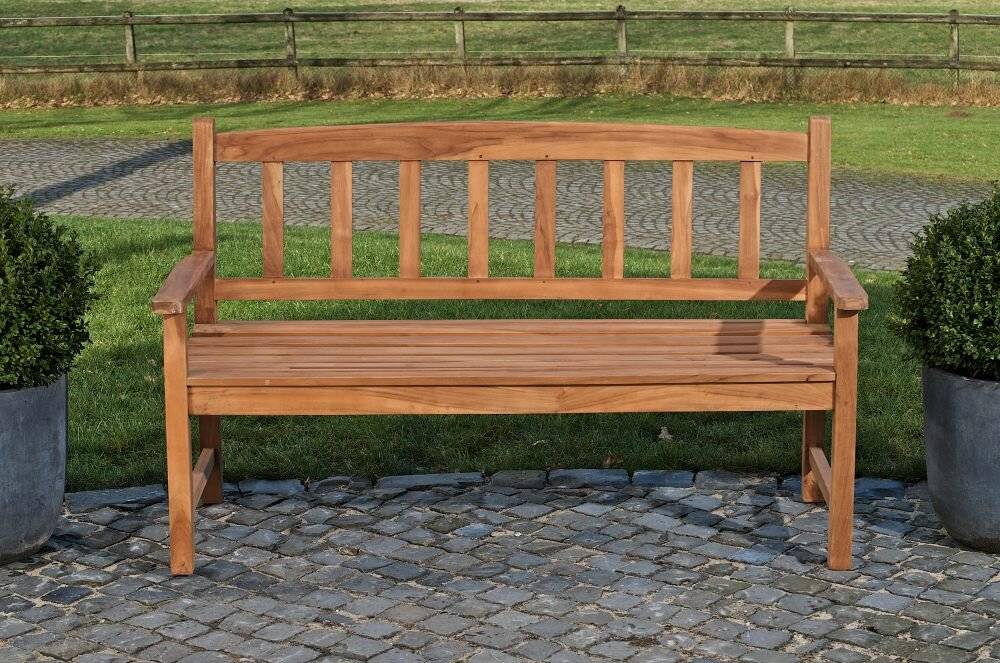 Teakbank Aucland 120 cm teak-1
