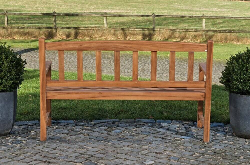 Teakbank Aucland 120 cm teak-3