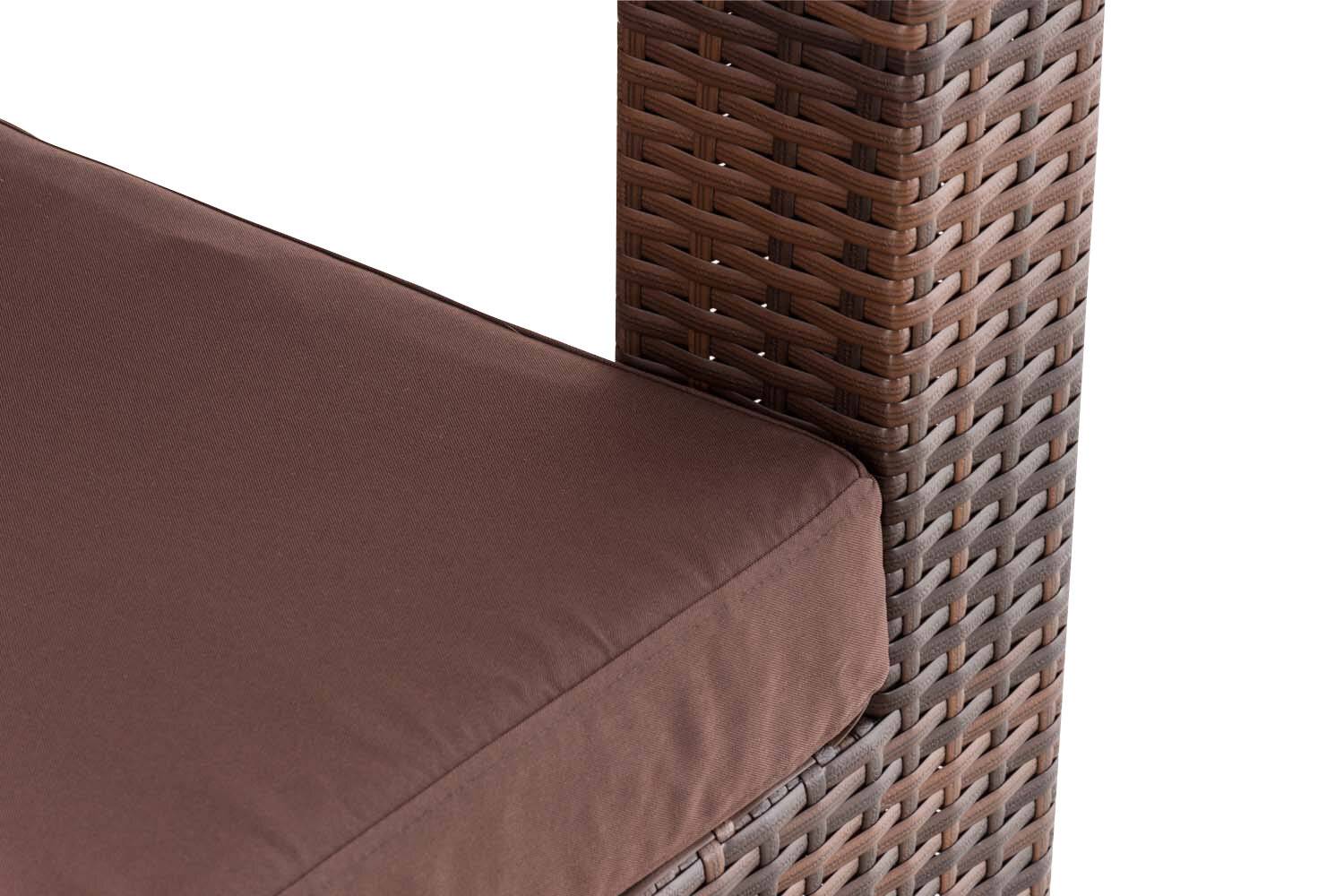 3er Sofa Honolulu terrabraun braun-meliert-1