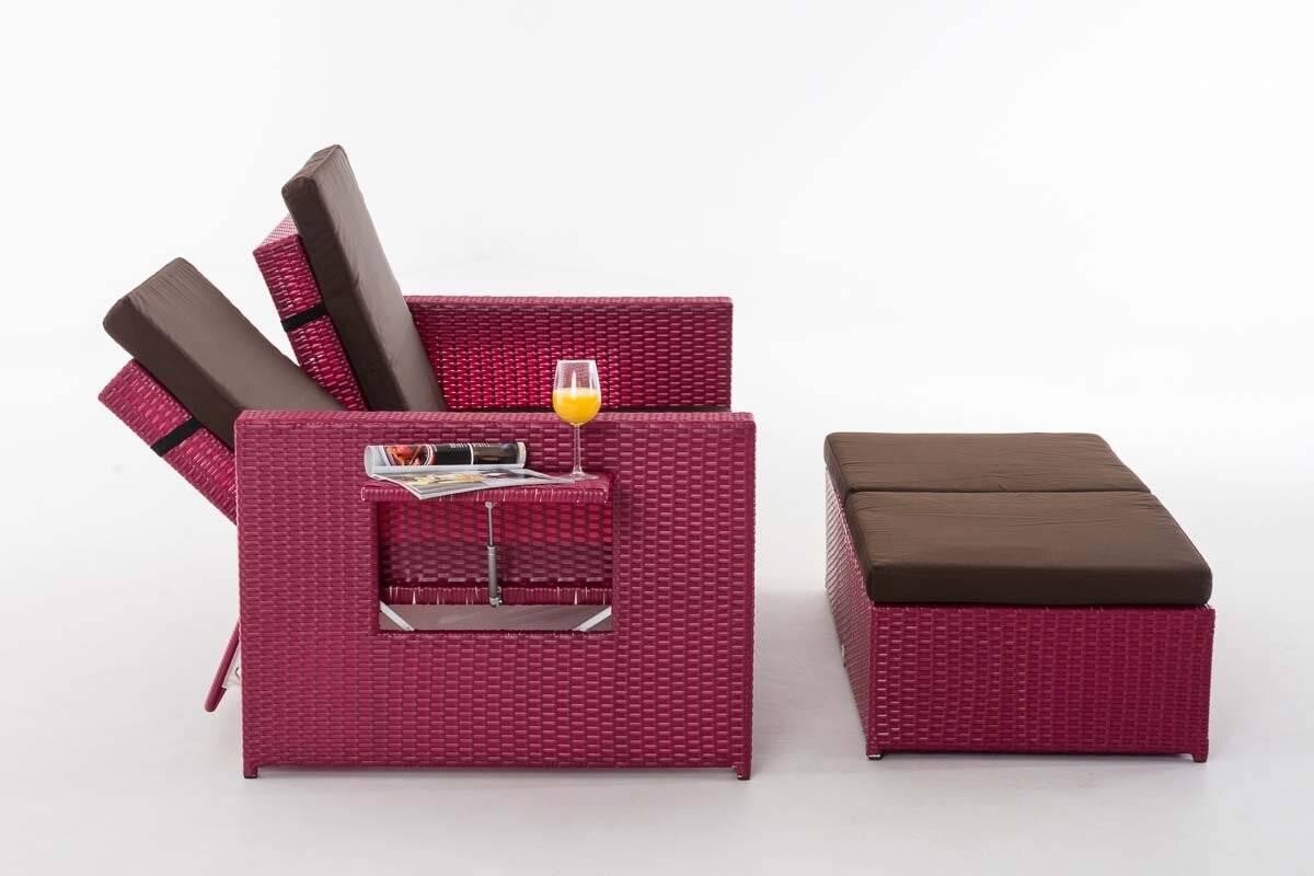 Sofa Ancona Terrabraun pink-2