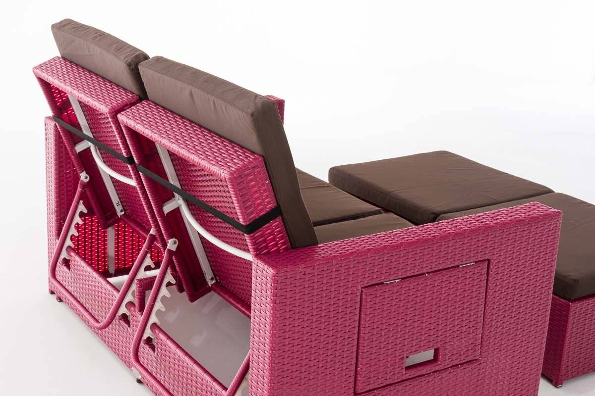 Sofa Ancona Terrabraun pink-3
