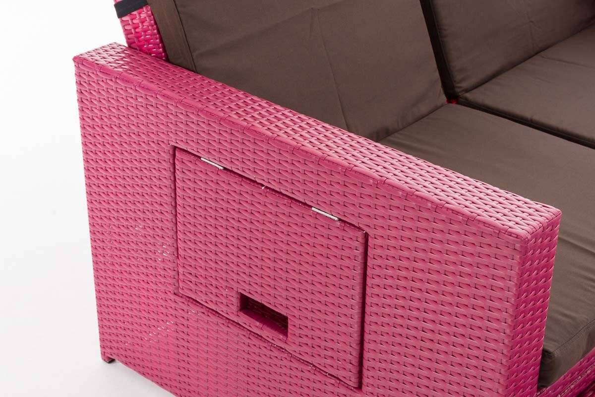 Sofa Ancona Terrabraun pink-4
