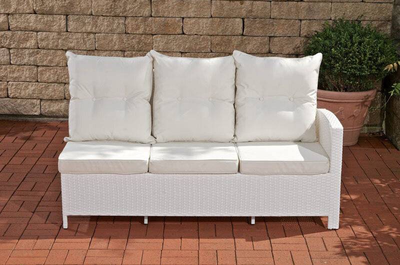 Ecksofa Bermeo Cremeweiss weiß-1