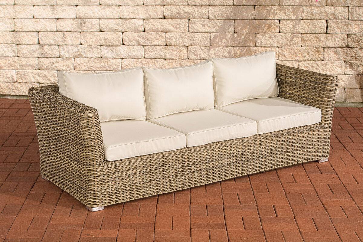 3er Sofa Mandal Cremeweiss natura-0