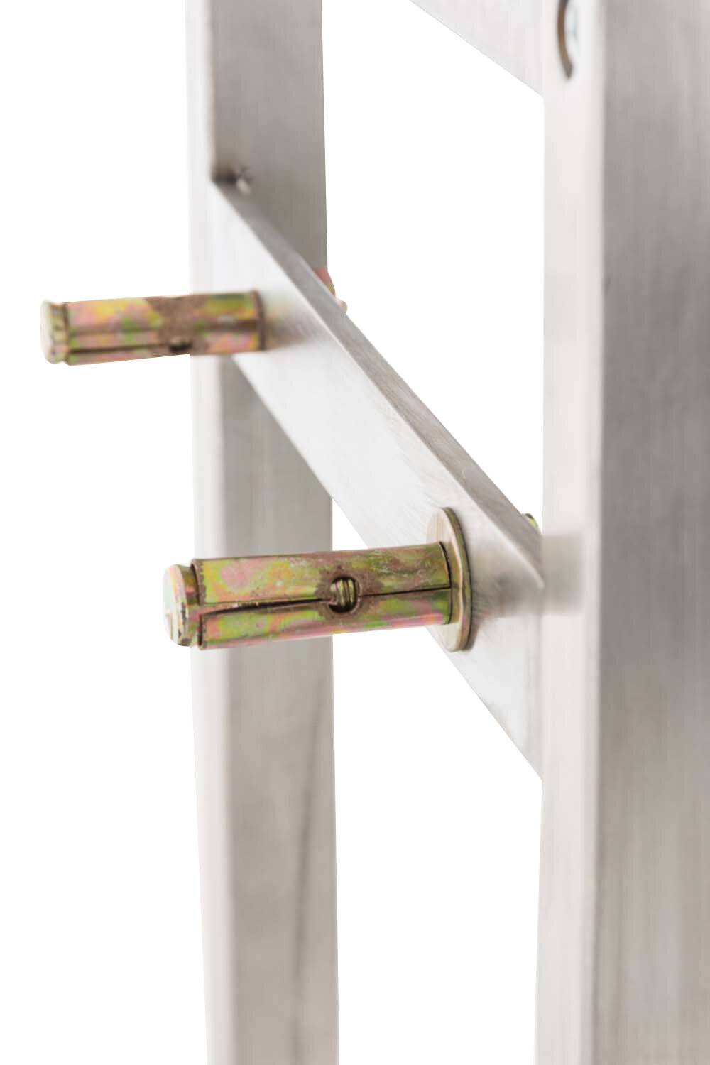 Kaminholzständer Cliff Wand edelstahl-4
