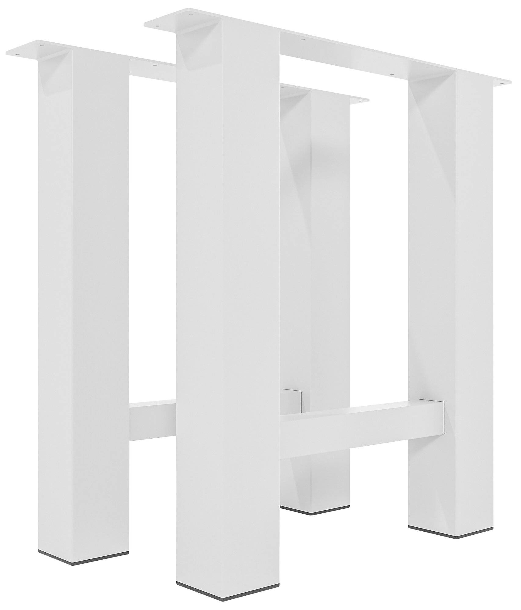 Tischbeine Hunker 70 cm weiß-0