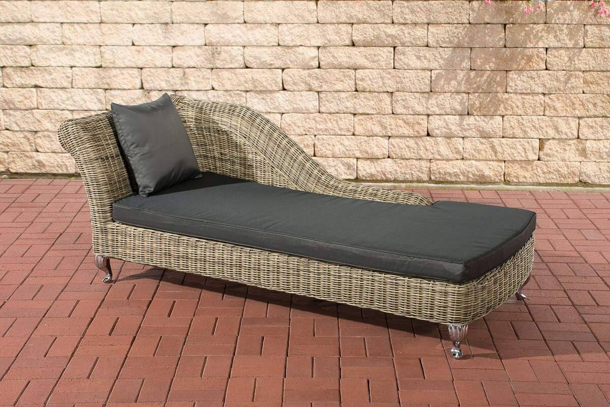 Chaiselongue Savannah 5mm Anthrazit natura-0