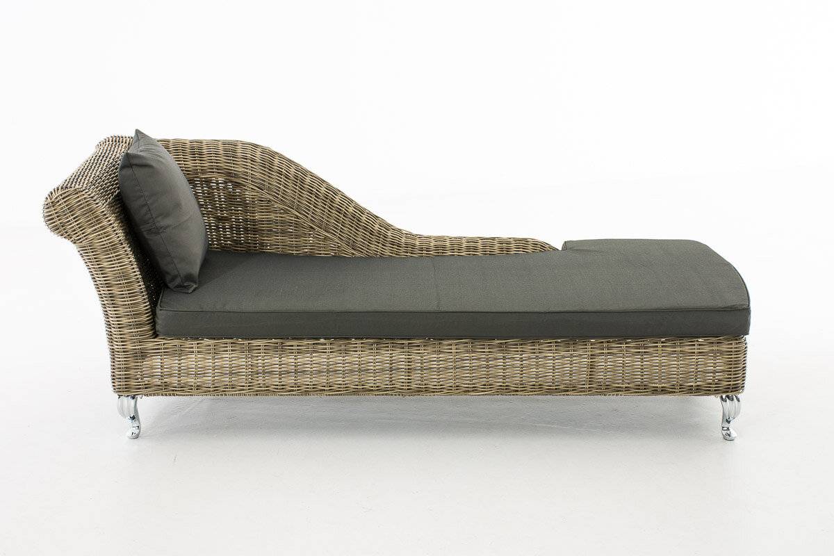Chaiselongue Savannah 5mm Anthrazit natura-1