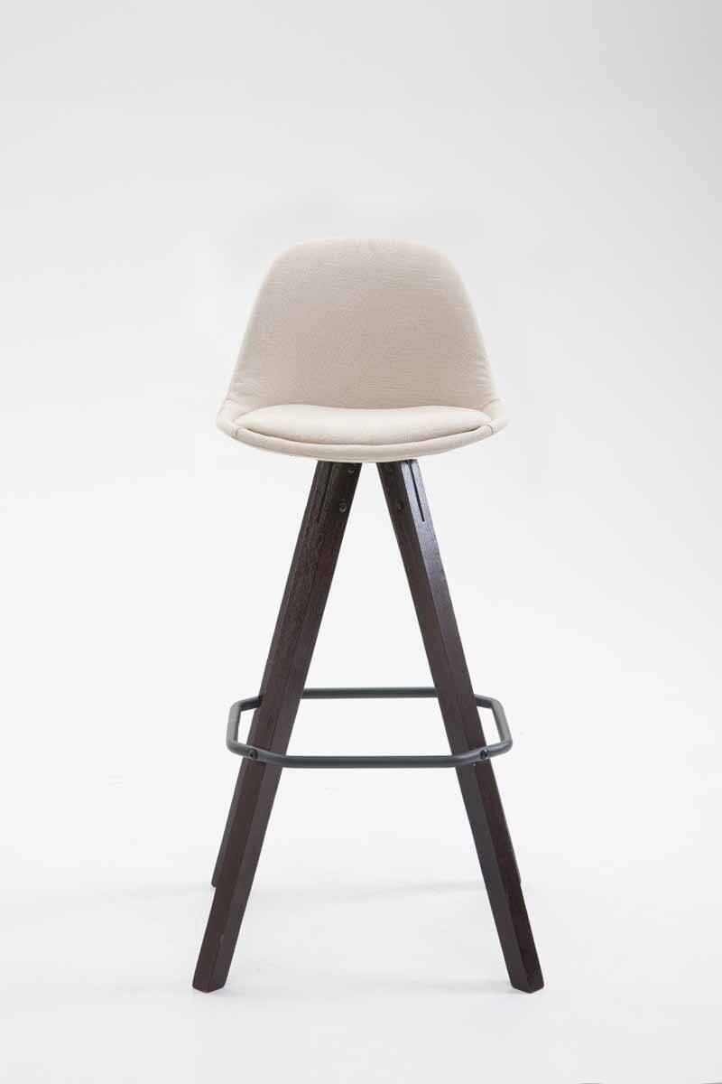 Barhocker Franklin Stoff Square cappuccino creme-1