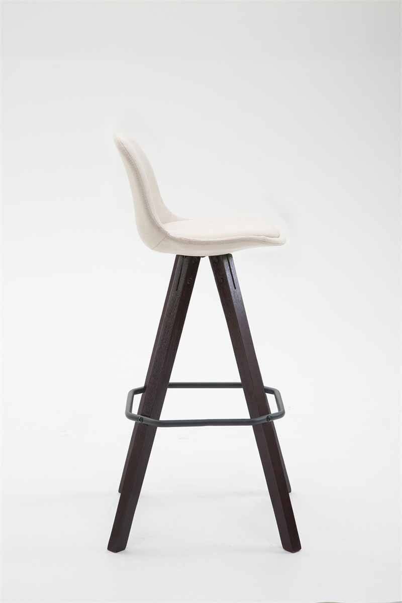 Barhocker Franklin Stoff Square cappuccino creme-2