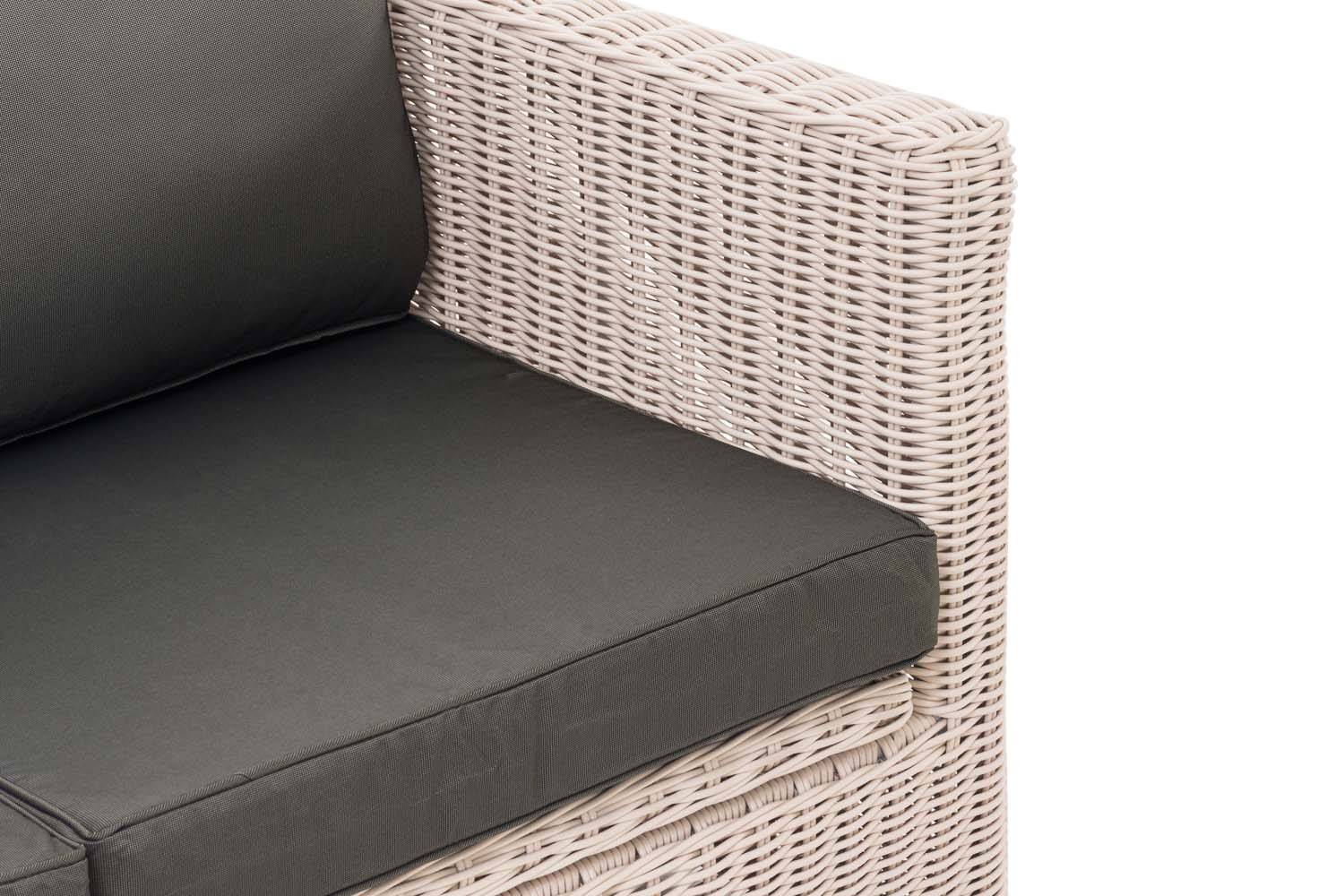 Ecksofa Tibera 5mm anthrazit perlweiß-4