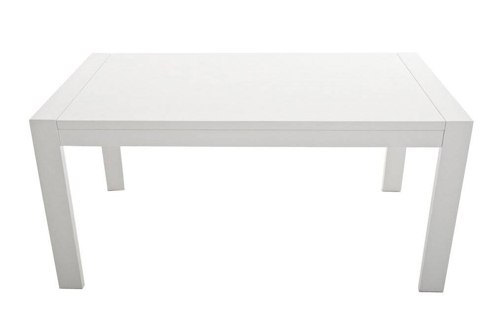 Esszimmertisch LOUIS 200x100x76 weiß glanz-1