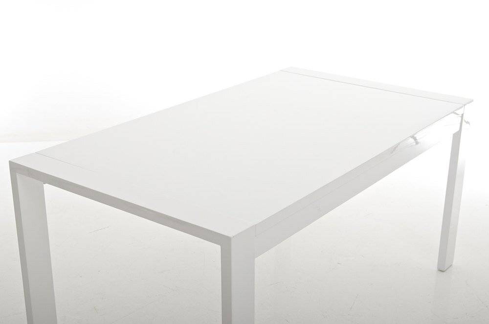 Esszimmertisch LOUIS 200x100x76 weiß glanz-2
